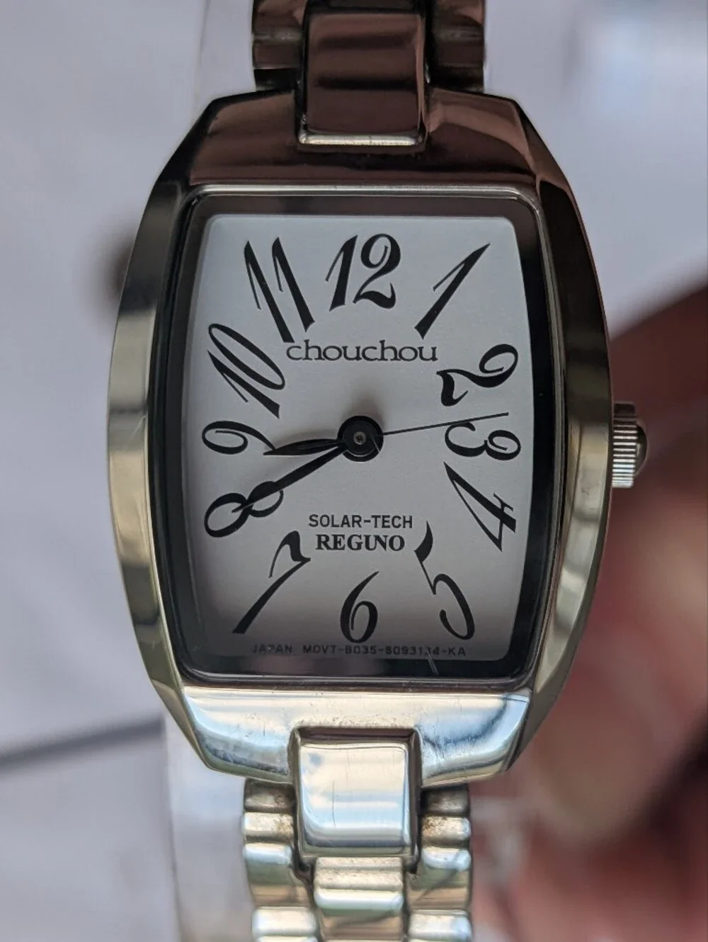 Citizen Reguno Watch Chouchou Women's Solar Silver Bracelet Watch B035-T015735